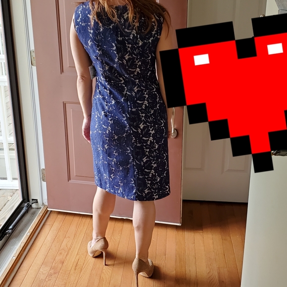 💙Navy Lace dress💙 - Picture 7 of 7